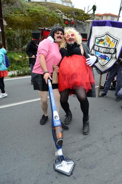 Aldán y Moaña celebran el final del Carnaval. // G. Núñez