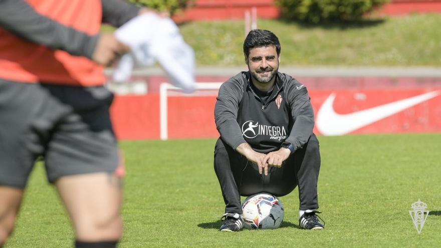 David Gallego, sonriente, en Mareo