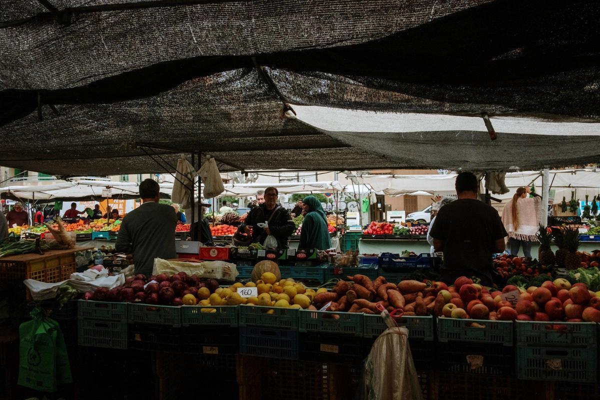 Un día en el Mercado de Pere garau.