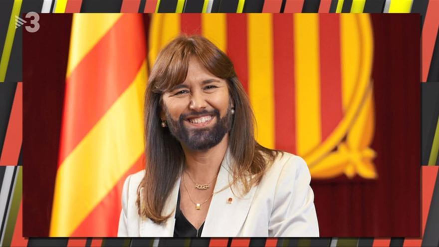 La crítica de Monegal | Laura Borràs, con la barba de Roger Torrent