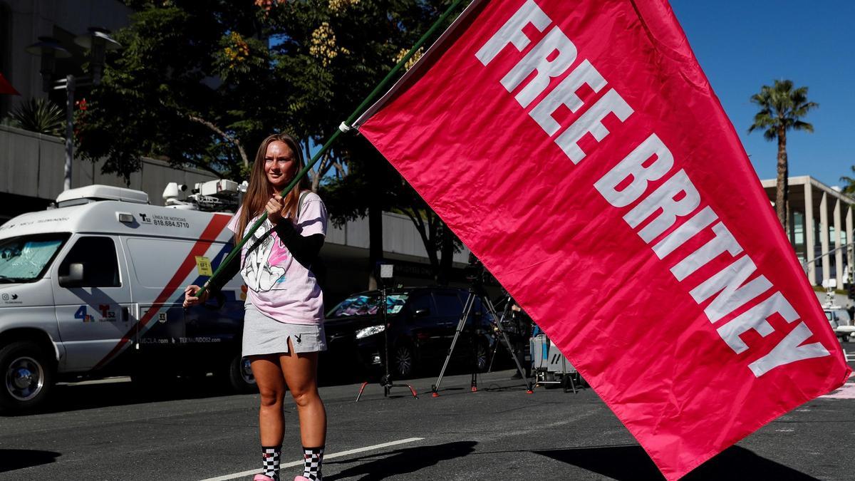 El movimiento 'Free Britney' celebra el fin de la tutela legal de la cantante estadounidense.