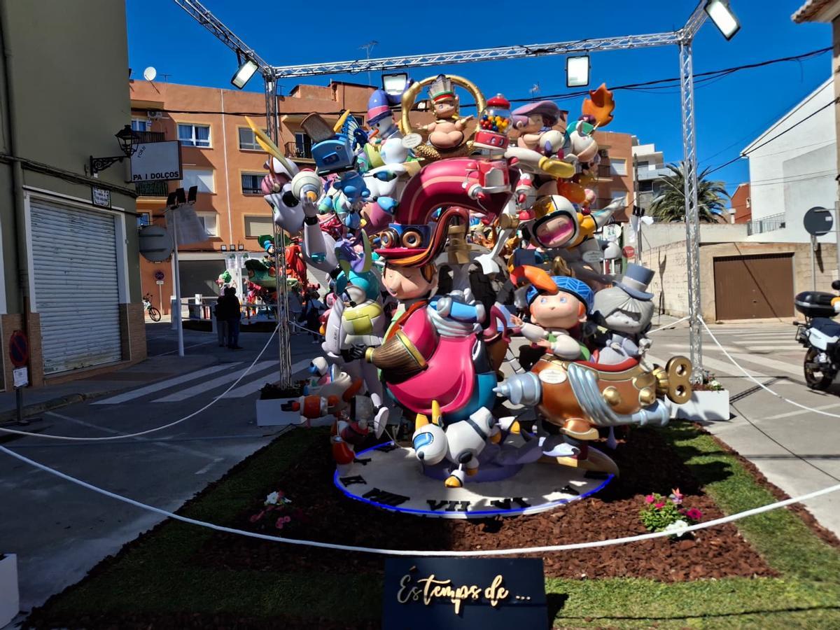 La magnífica falla infantil de Enric Ginestar