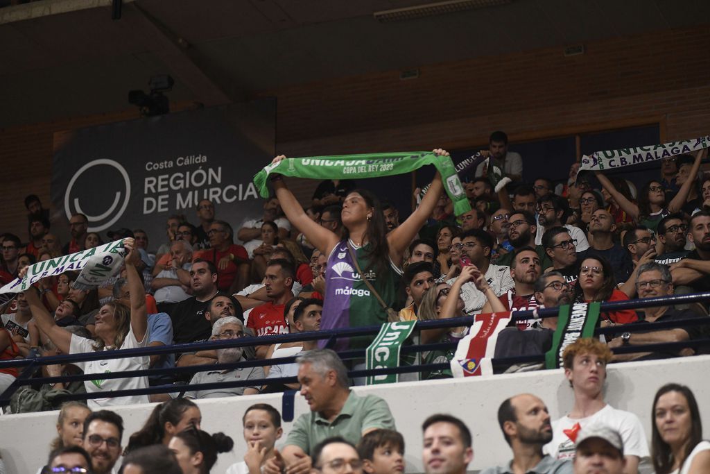 Todas las imágenes de la semifinal de la Supecopa entre el UCAM Murcia y el Unicaja