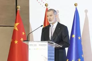 El rey Felipe VI pide en Chengdú resolver las dificultades que existen para empresas españolas en China