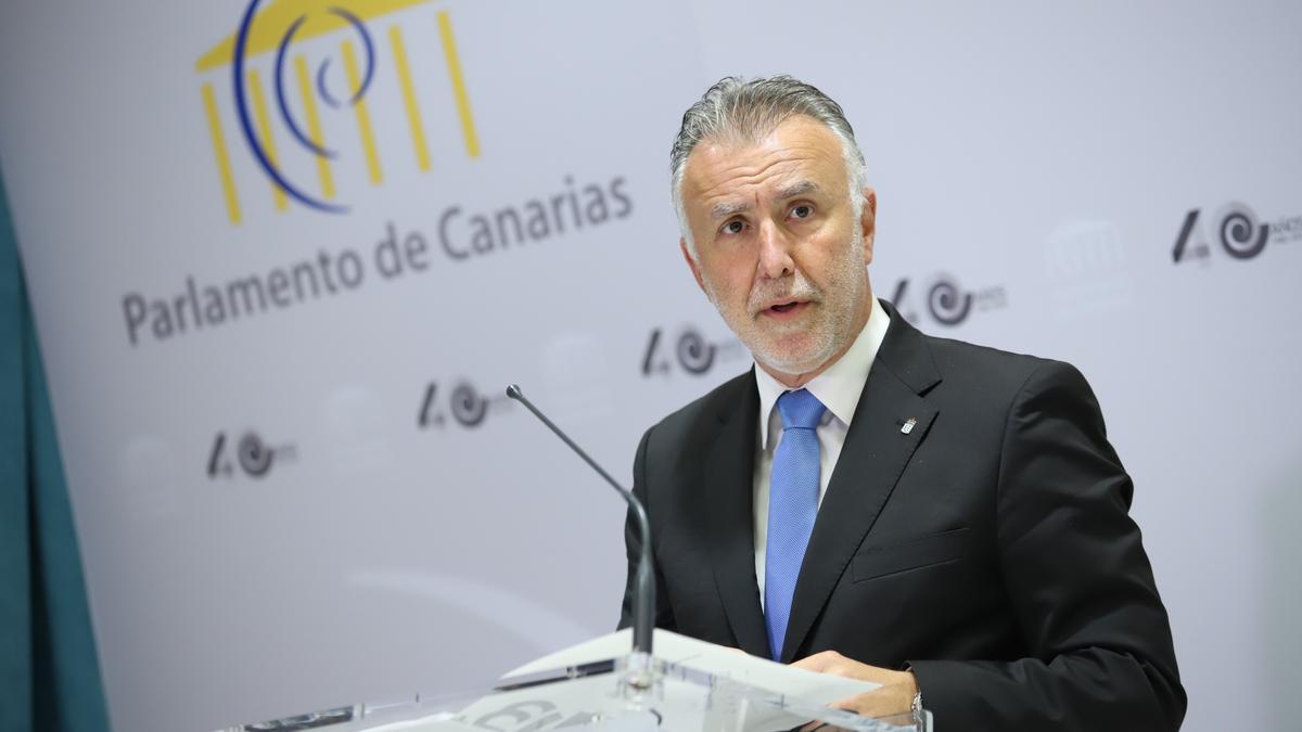 El presidente de Canarias, Ángel Víctor Torres.