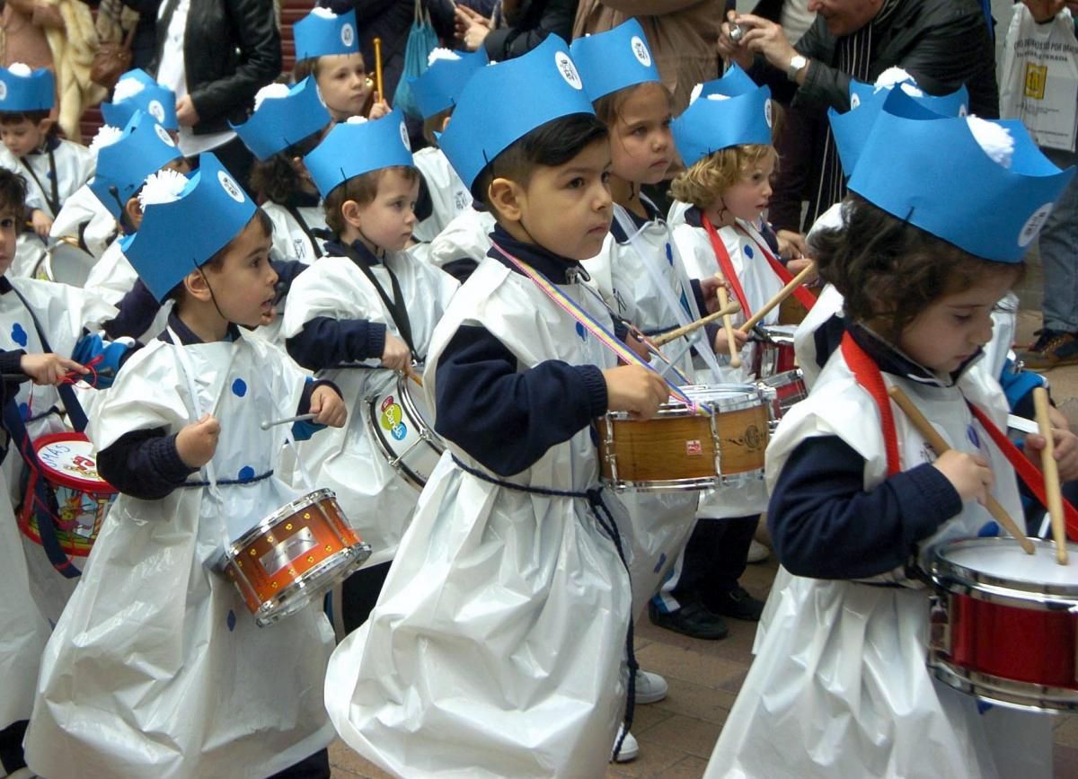 Procesión infantil del colegio Escolapios