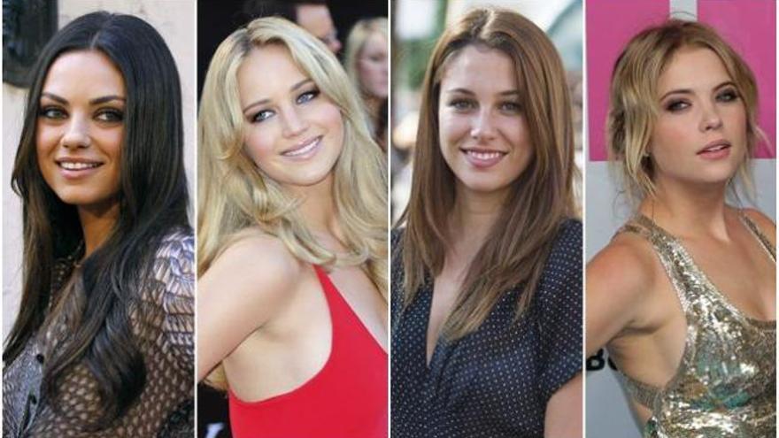 Mila Kunis, Jennifer Lawrence, Macarena García y Blanca Suárez