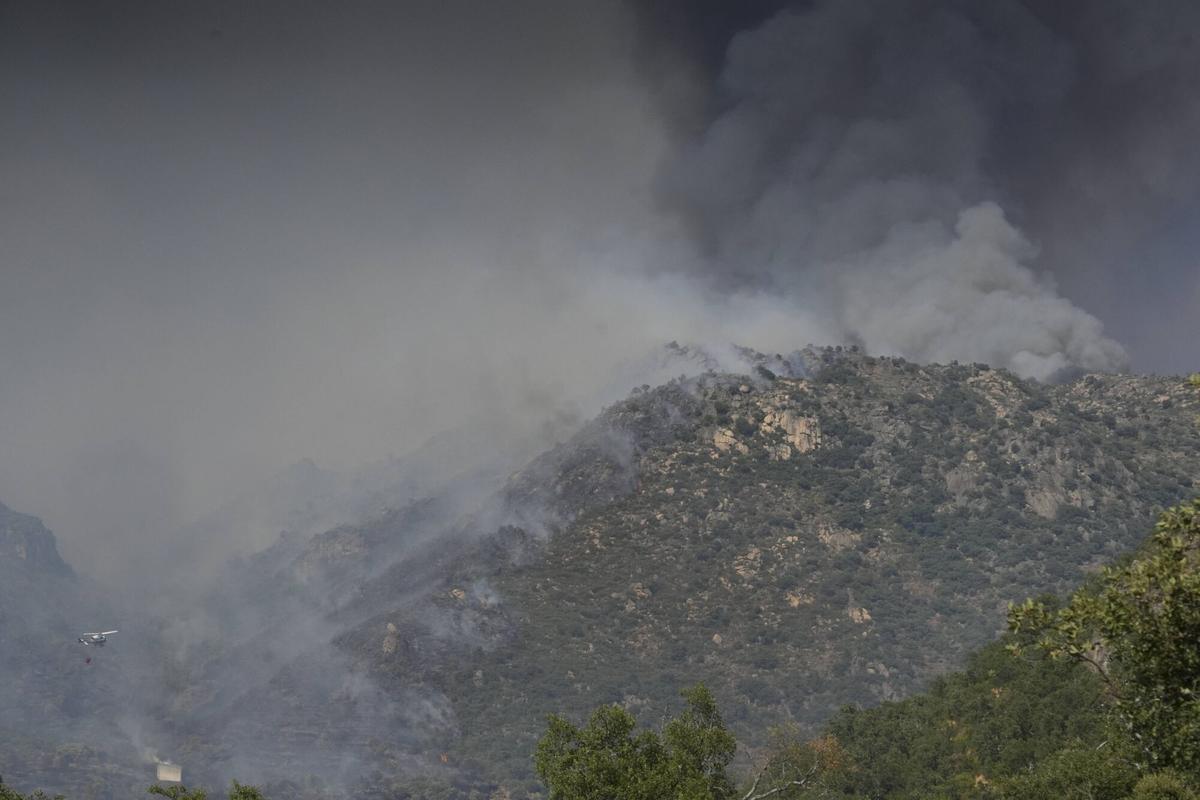 Incendio arribes Fermoselle Incendio arribes Fermoselle