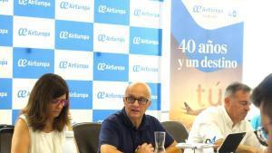 El consejero delegado de Air Europa, Richard Clark.