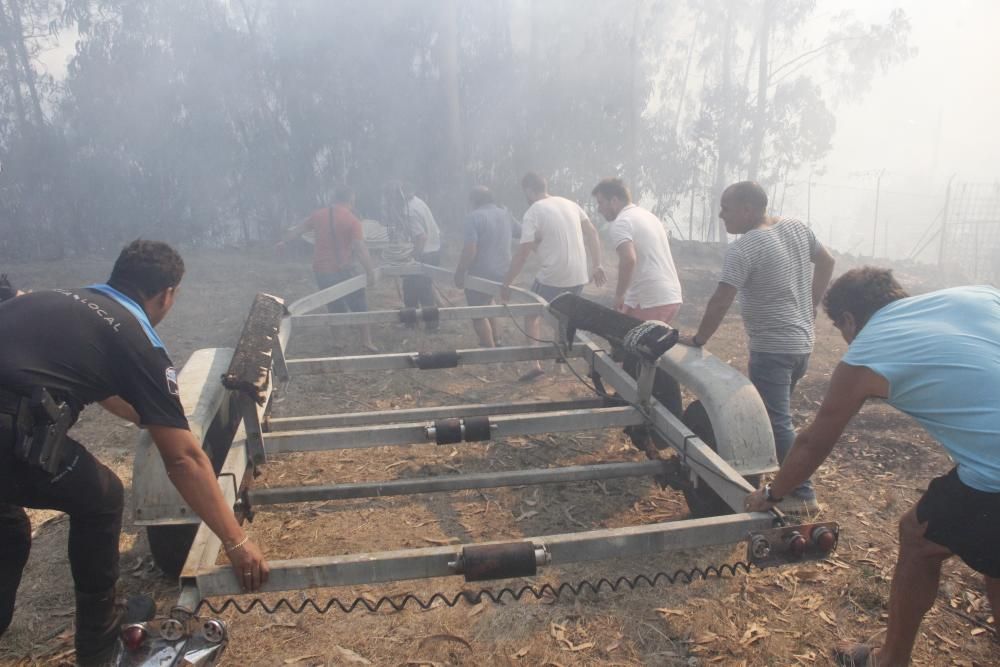 Incendios en Galicia | Segunda jornada de lucha contra el fuego en Cotobade