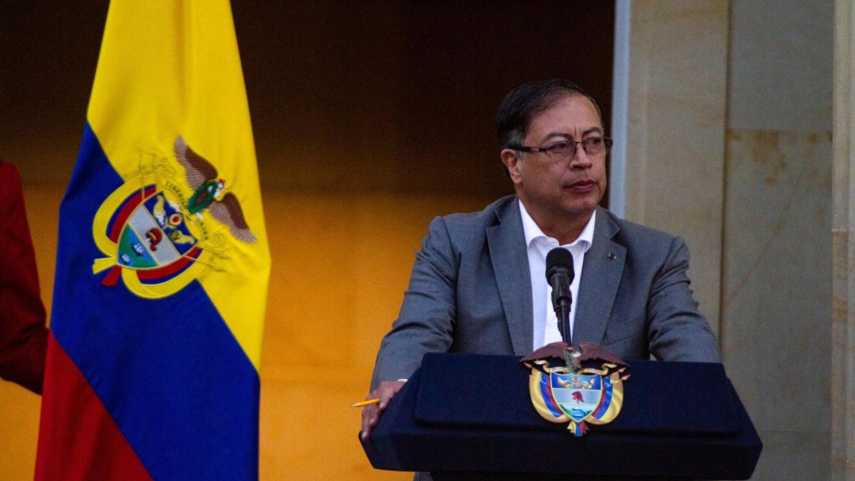 El presidente de Colombia, Gustavo Petro.