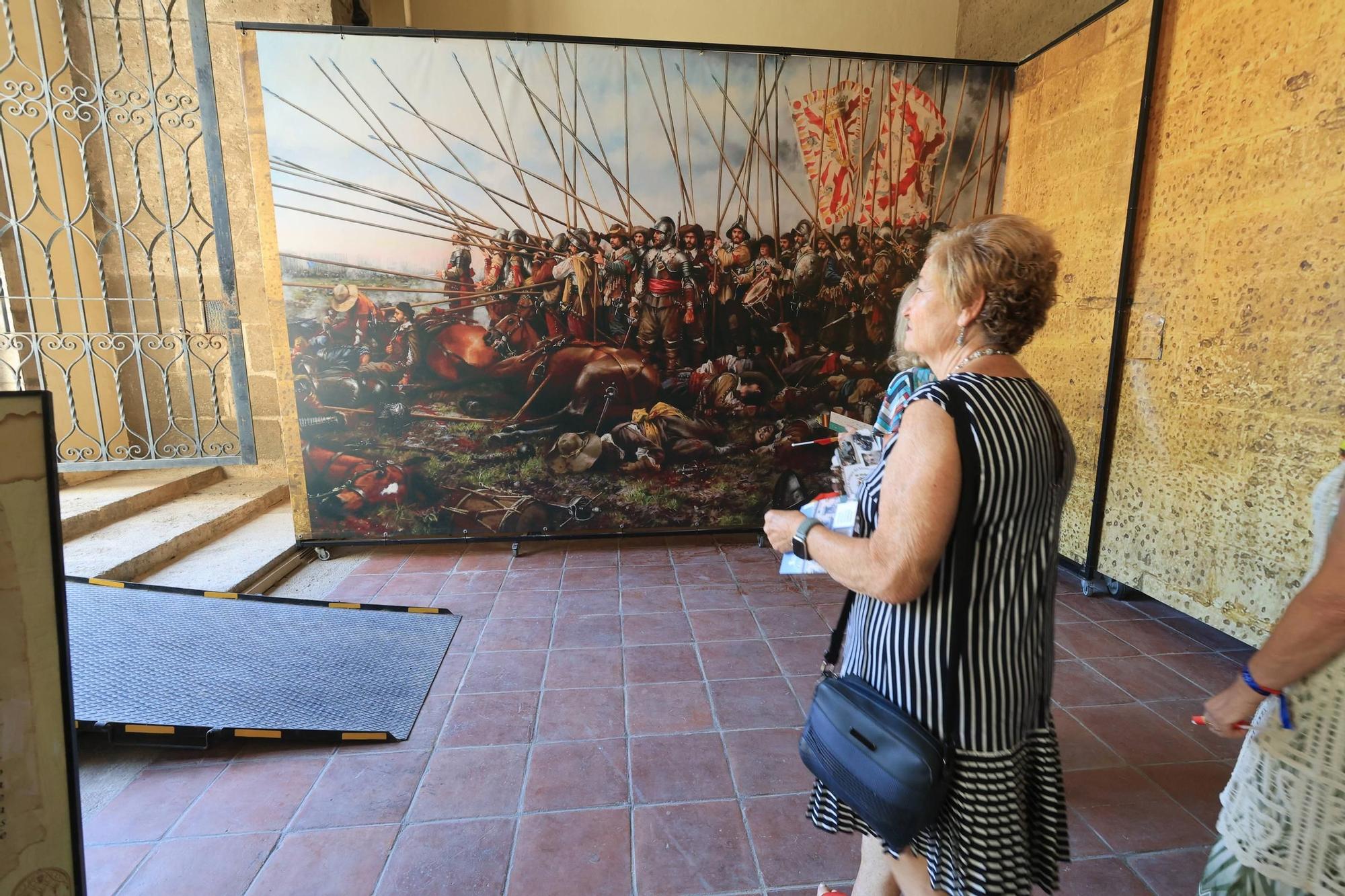 Jornada de puertas abiertas en el cuartel de Santo Domingo de València