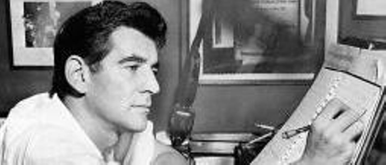 Leonard Bernstein en l’època que va composar West side story.  | VIQUIPÈDIA