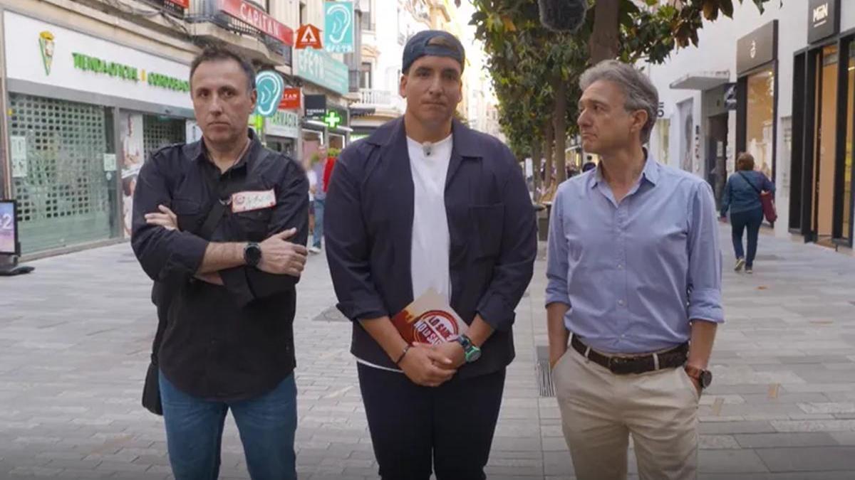 De izquierda a derecha, Paco, Xuso Jones y Pedro, en 'Lo sabe, no lo sabe'