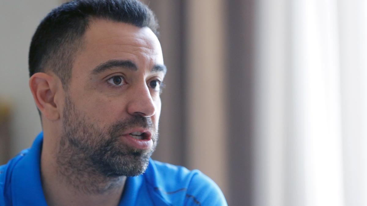 Xavi Hernández: &quot;No era el momento de entrenar al Barcelona&quot;.