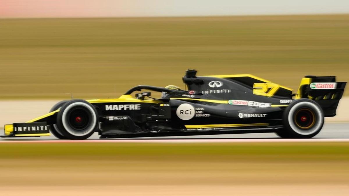 Nico Hulkenberg ha colocado hoy a Renault arriba, pero nadie considera a la fábrica francesa entre los favoritos.
