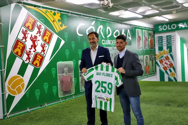 La vida de Javi Flores en el Córdoba CF, en imágenes
