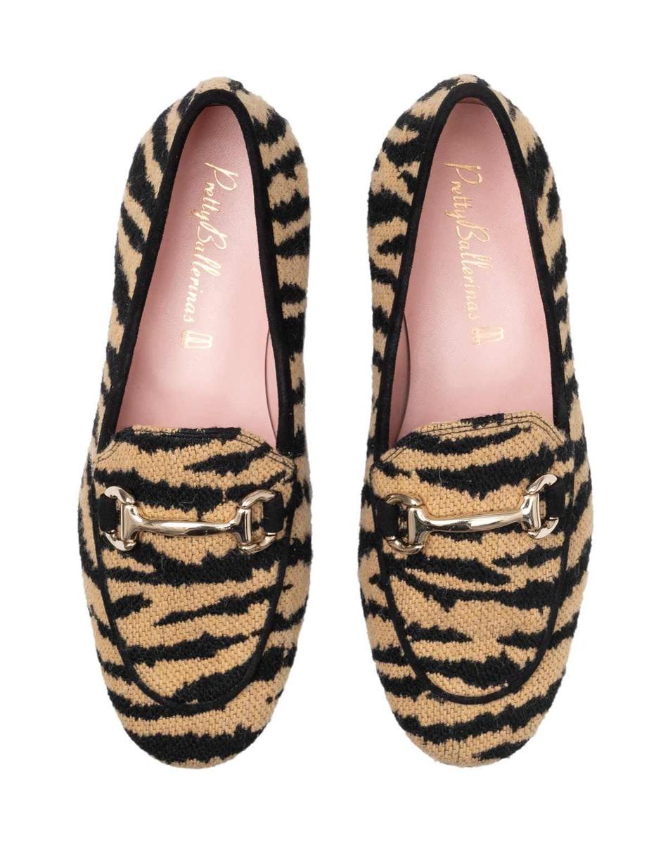 Loafers de estampado de leopardo