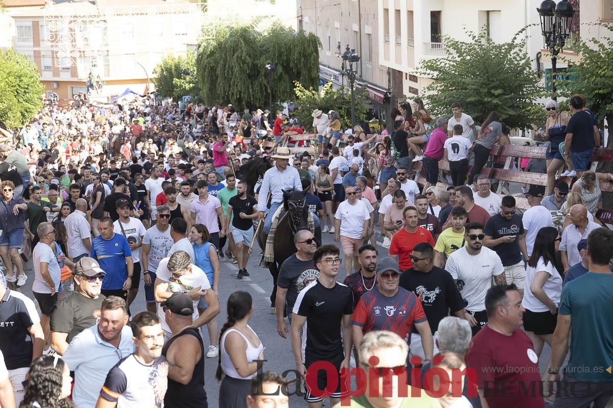 El segundo encierro de las Fiestas de Moratalla se salda con un herido