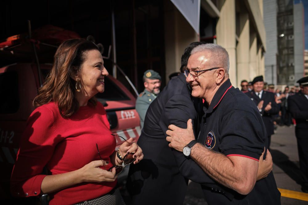 Homenaje a Salvador Consorcio Bomberos