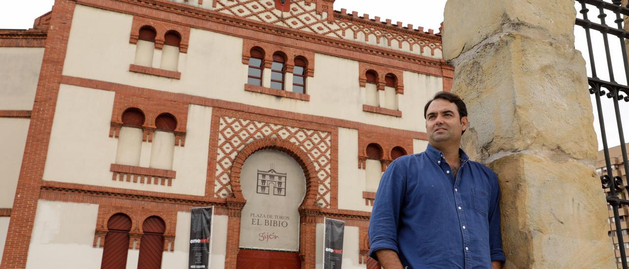 Carlos Zúñiga, en El Bibio.