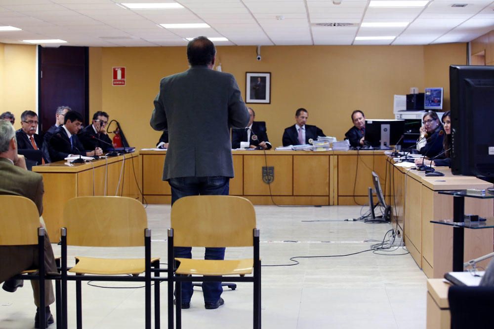 Miguel Zerolo declara en la vista judicial