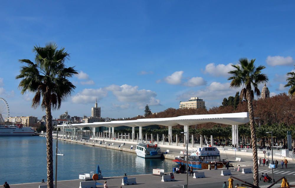 Fin de las fiestas navideñas en el Muelle Uno