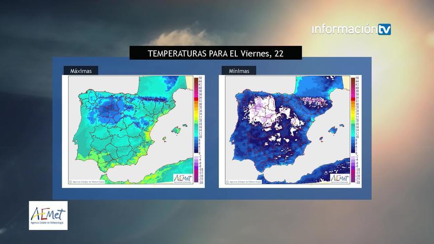 El tiempo en Alicante: el mercurio llegará a asomarse por encima de los 15ºC