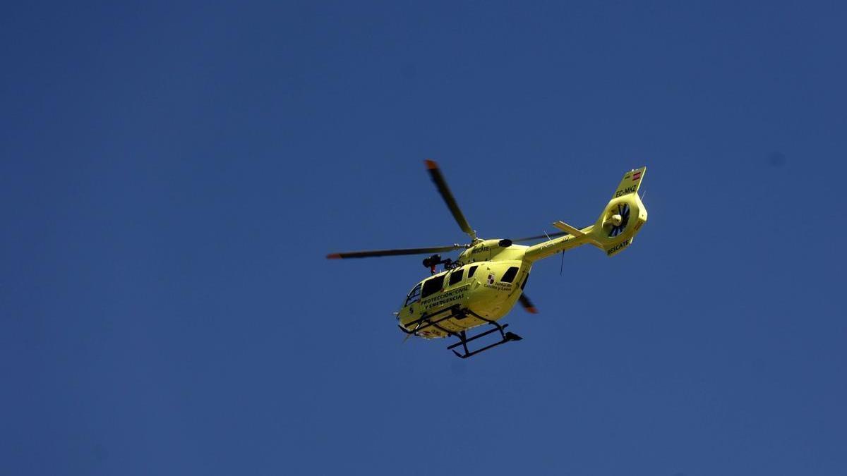Helicóptero del SEPA, en una imagen de archivo.