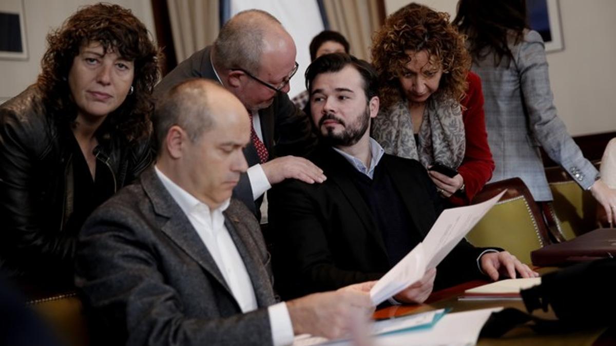 Gabriel Rufián en el Congreso