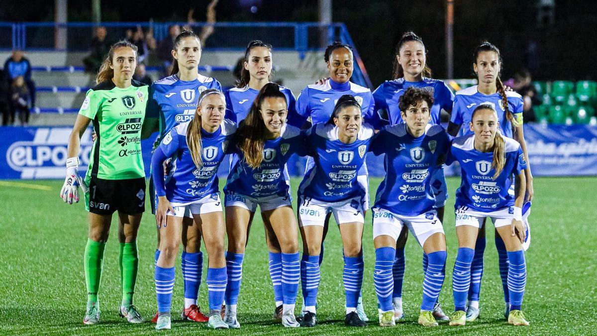 Once inicial del Alhama ElPozo ante el Alavés