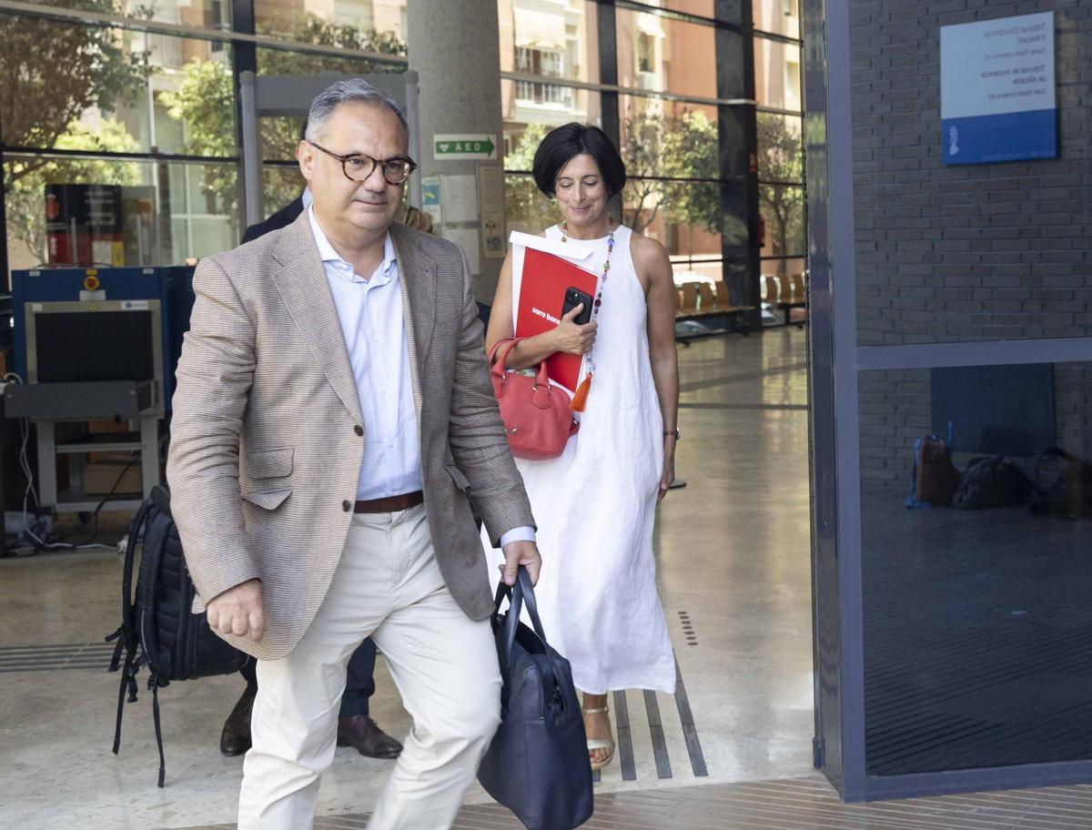 Nueva tanda de declaraciones por el escándalo de Les Naus. Rubén Villanueva Visedo, representante Quatre Carreres Plaza. Asunción Soro