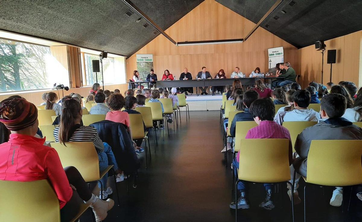 Alumnos del CEIP de Carballedo asistieron a un pleno municipal | FDV