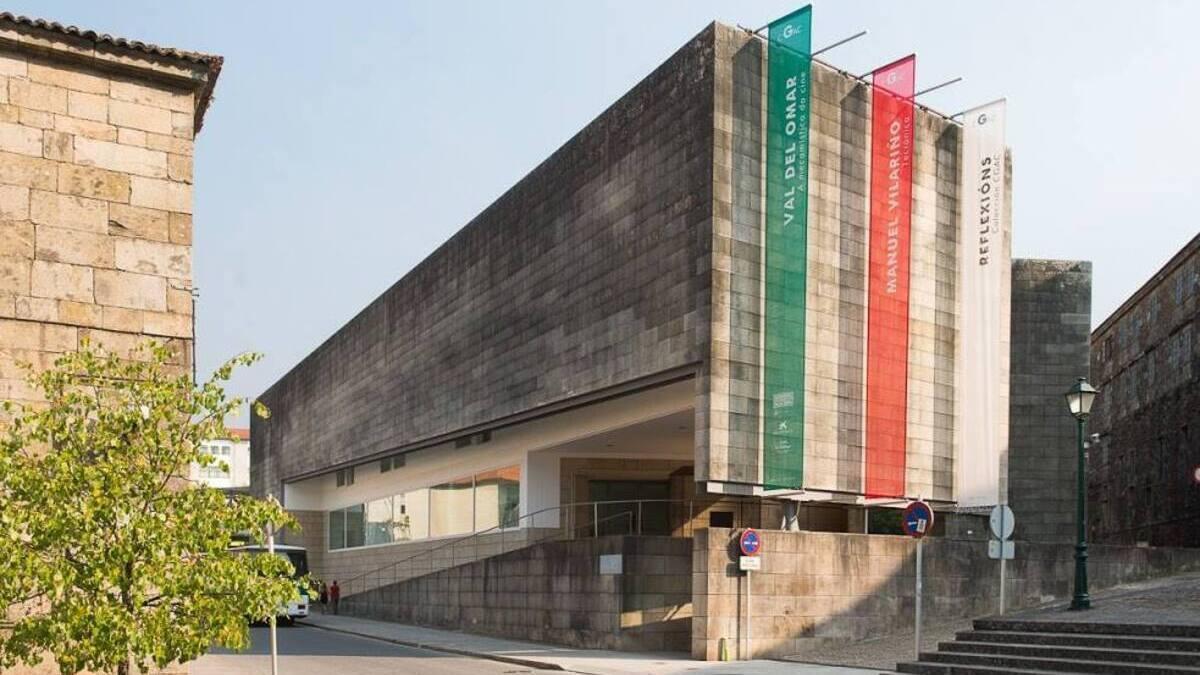 Fachada del Centro Galego de Arte Contemporáneo (CGAC) en Santiago