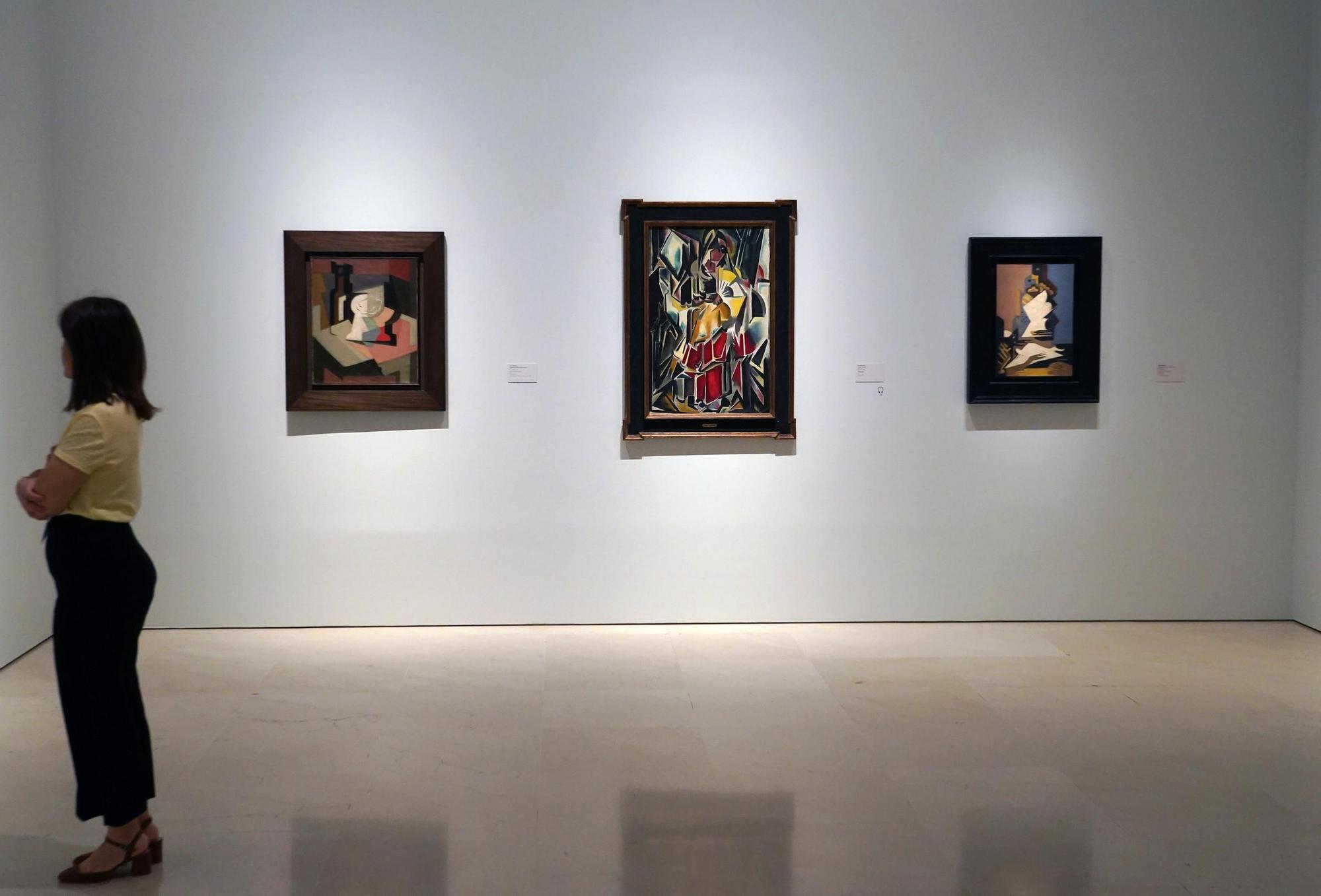 La inauguración de la exposición de María Blanchard en el Museo Picasso, en imágenes