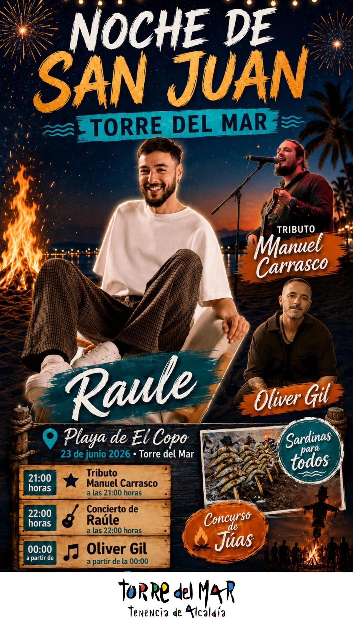 Torre del Mar ha preparado una auténtica fiesta para la noche más mágica del año.