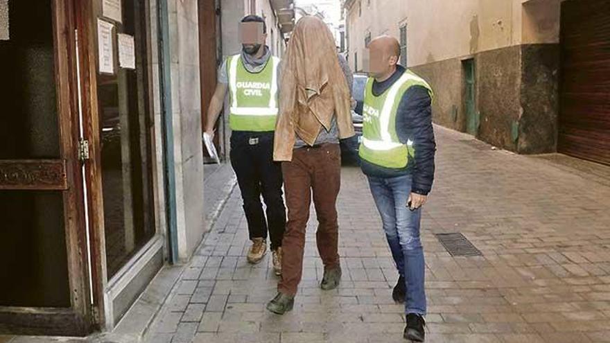 Los tres detenidos por el asalto prestaron declaración en Manacor.