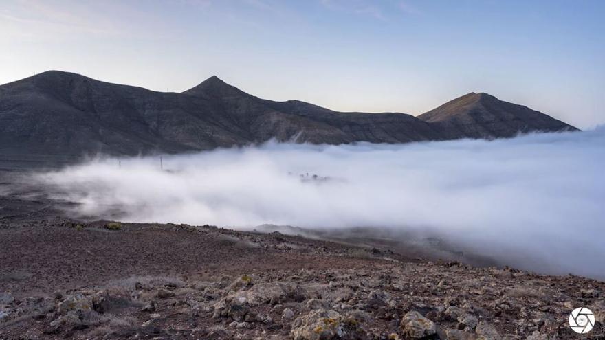 Timelapse de niebla a baja altura en Maciot (Yaiza), en el sur de Lanzarote