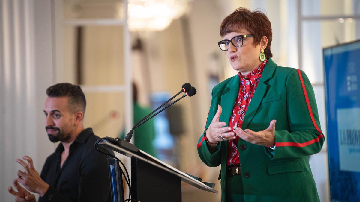 La consejera de Bienestar Social e Igualdad del Gobierno de Canarias, Candelaria Delgado.