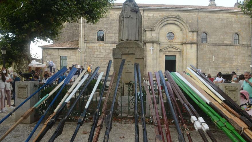 Trinta barcos tradicionais remontarán o río Ulla para render homenaxe a Rosalía