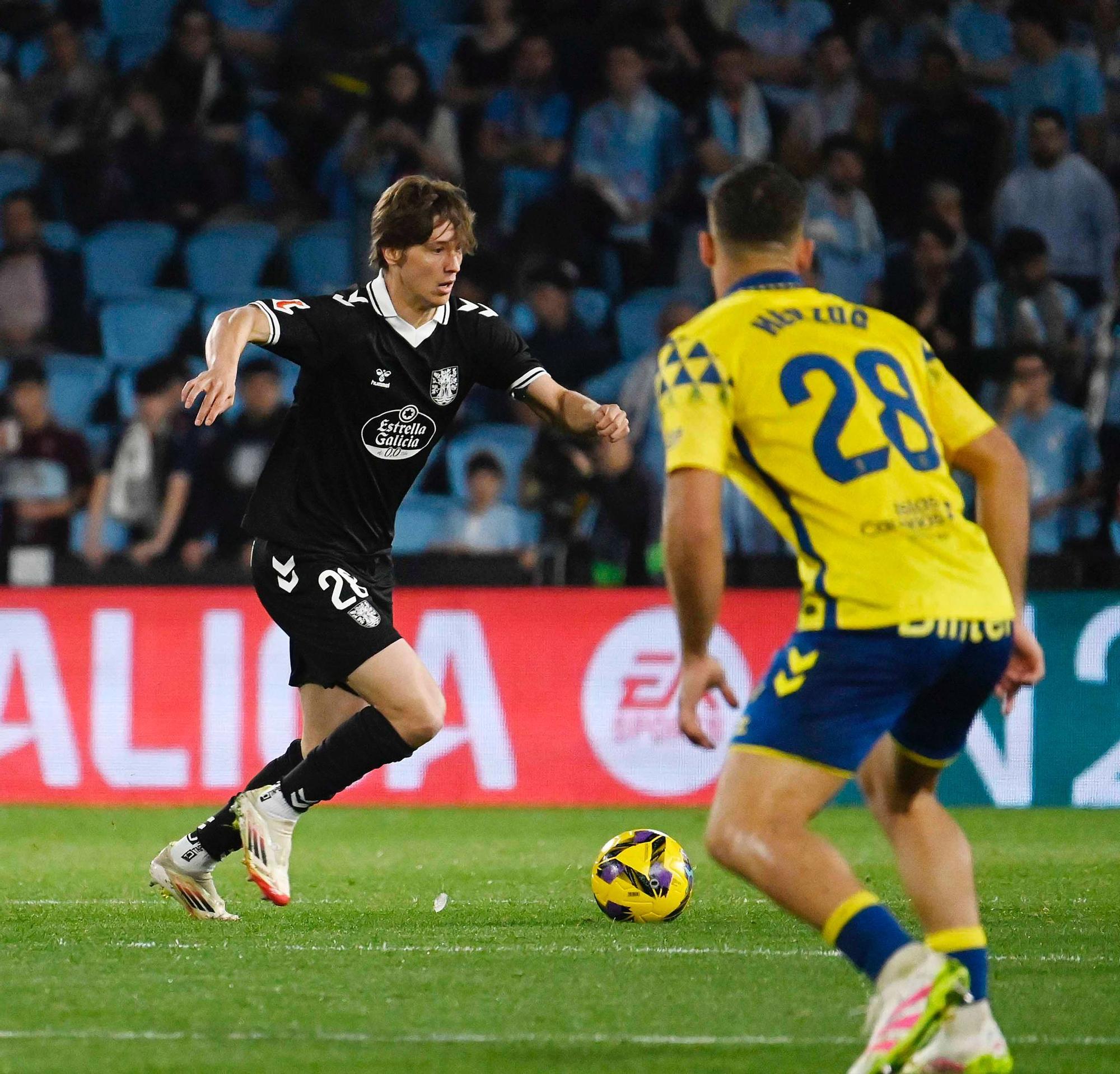 El Celta-Las Palmas, en imágenes