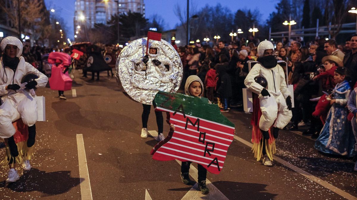 Desfile del pasado Carnaval en Zamora