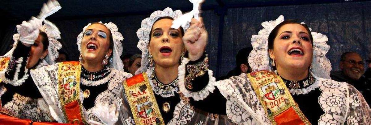 Sax honra a San Blas en su fiesta