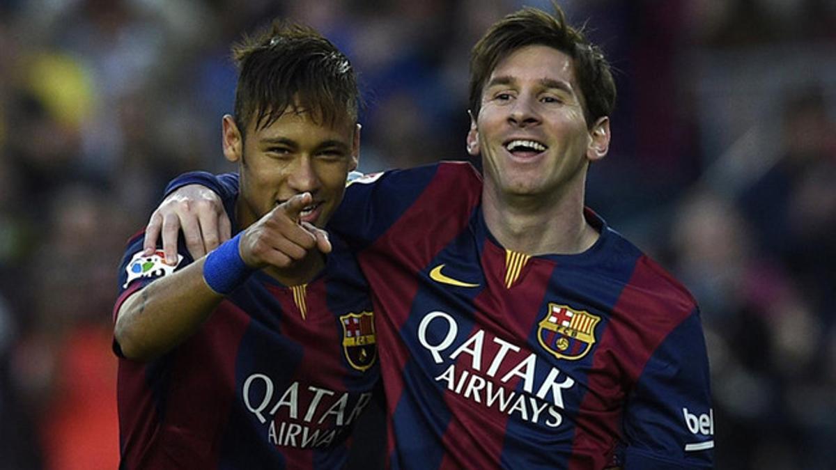 Neymar y Messi aspiran al Balón de Oro 2015