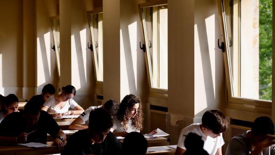 Los estudiantes de Zamora estrenan la nueva Selectividad, la EBAU