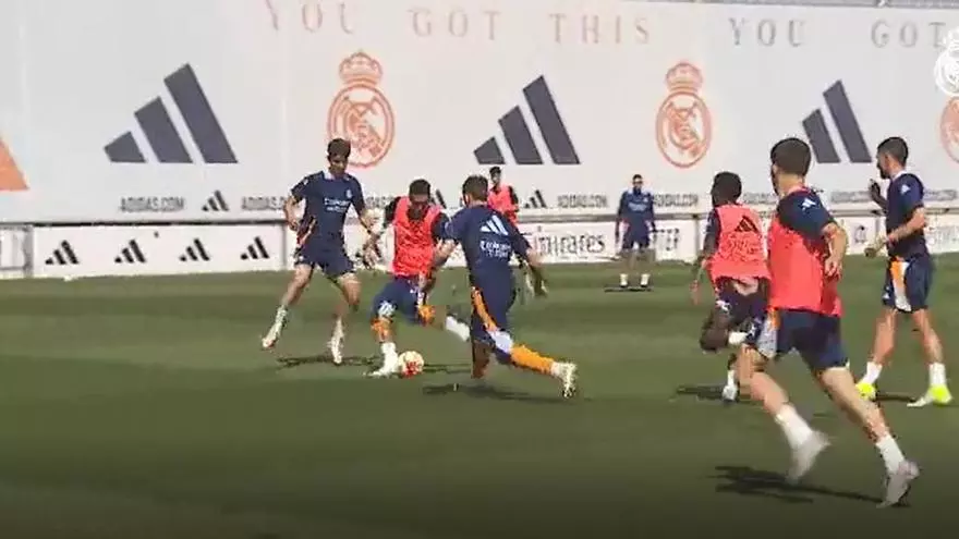 Ancelotti tiene disponibles a Kylian Mbappé y Ferland Mendy