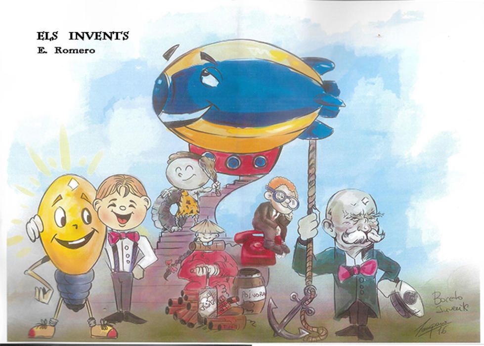 Cuba-Denia infantil. "Els Invents". Eugenio Romero