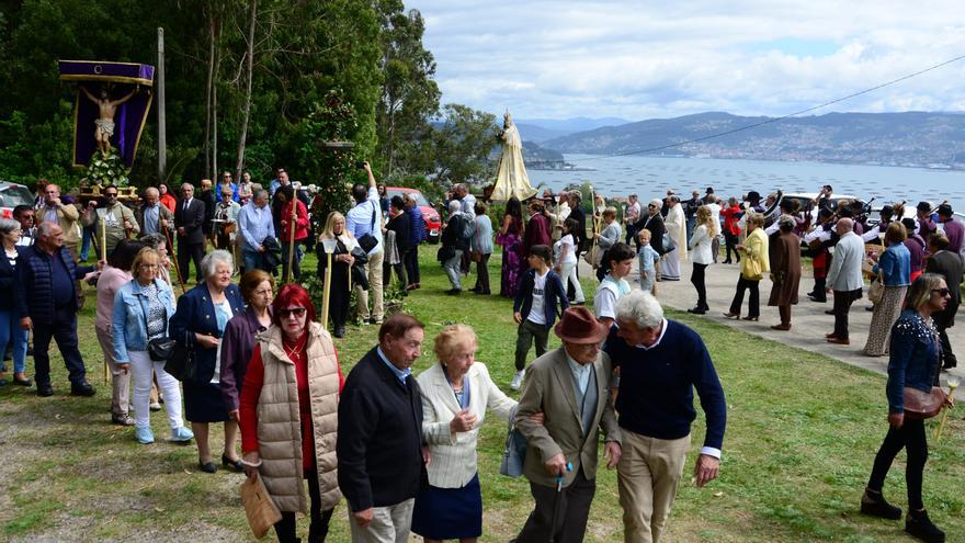 Moaña vuelve al monte de Tirán