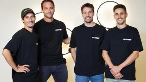 Pol Clavell, Sergi Vila, Marc Teixidor y Ferran García, cofundadores de Flappin.
