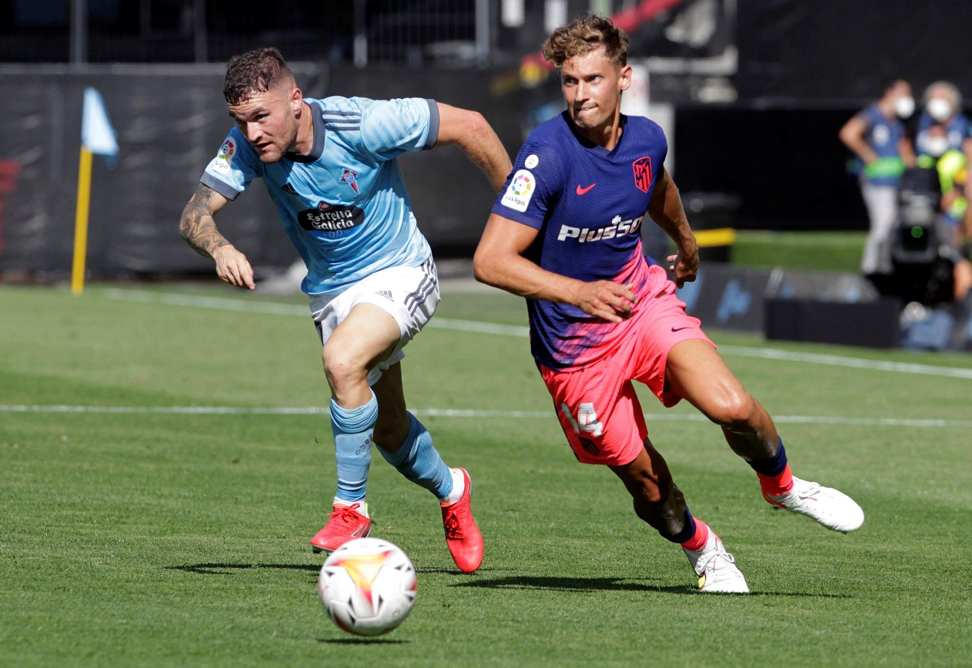 El Celta-Atlético, en imágenes